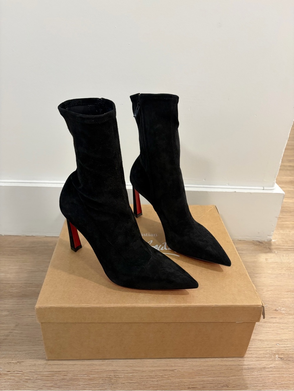 Christian Louboutin Condora Suede Boots